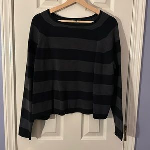 Sweater - black and grey